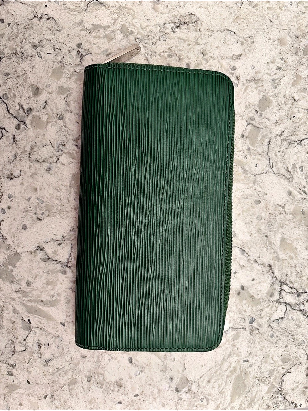 Louis Vuitton Zippy Wallet Green